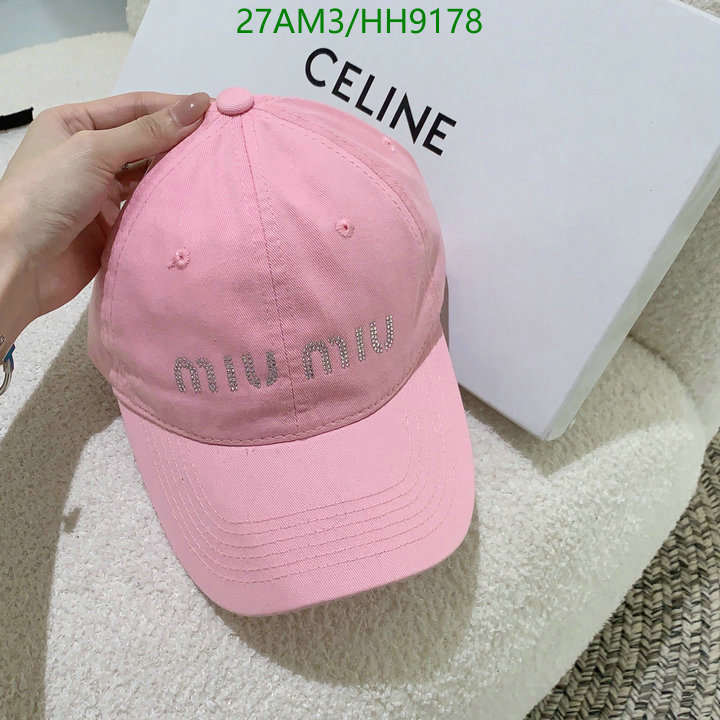 Cap -(Hat)-Miu Miu Code: HH9178 $: 27USD