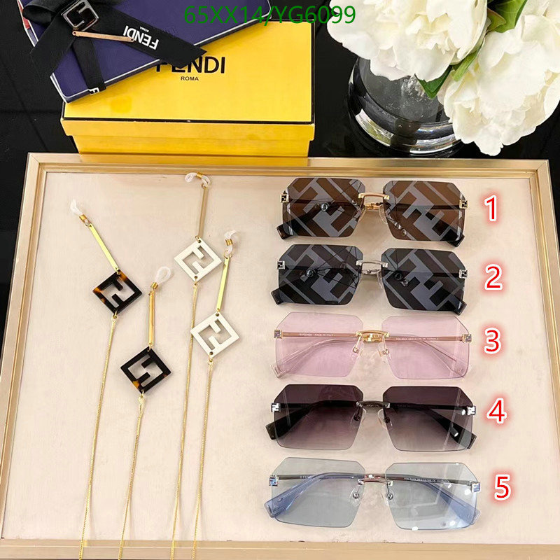 Glasses-Fendi Code: YG6099 $: 65USD