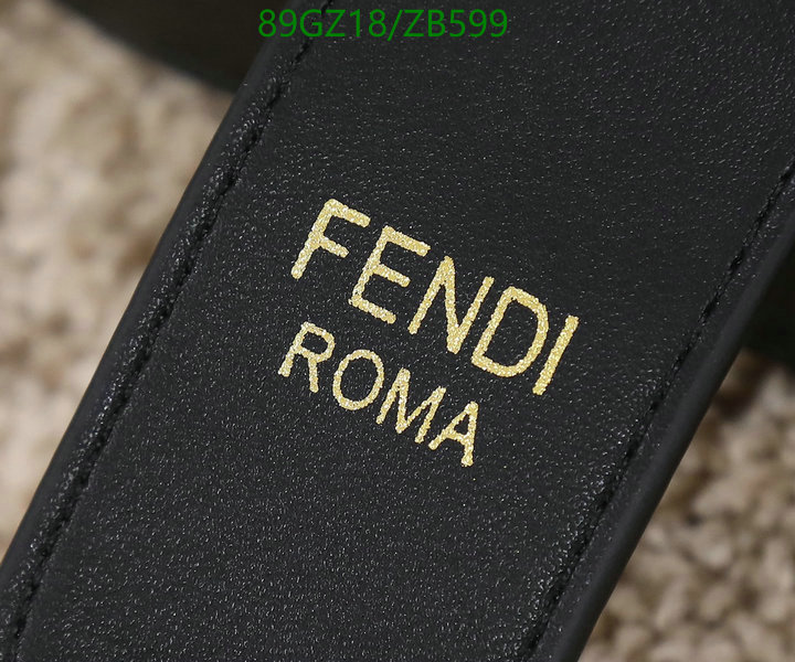 Fendi Bag-(4A)-Diagonal- Code: ZB599 $: 89USD