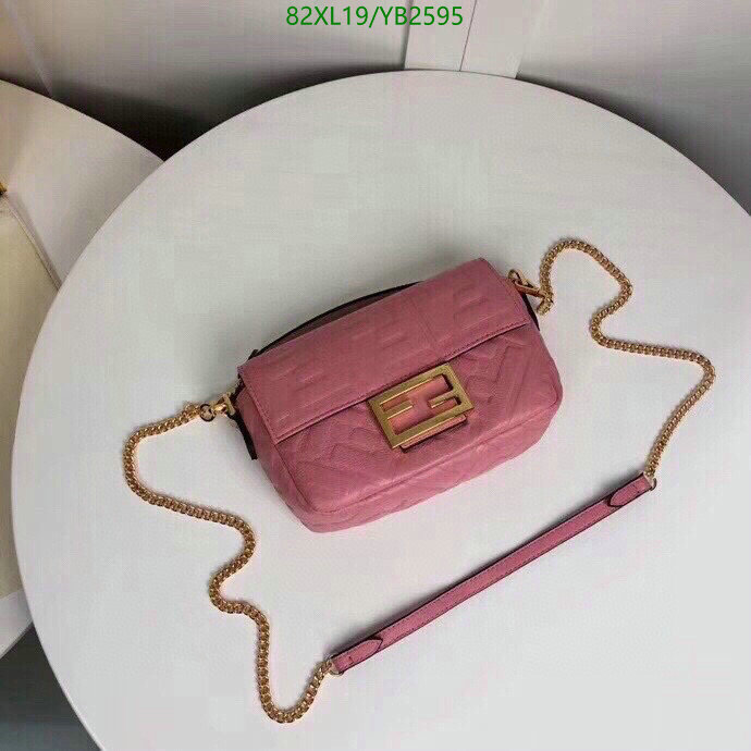 Fendi Bag-(4A)-Baguette- Code: YB2595 $: 82USD