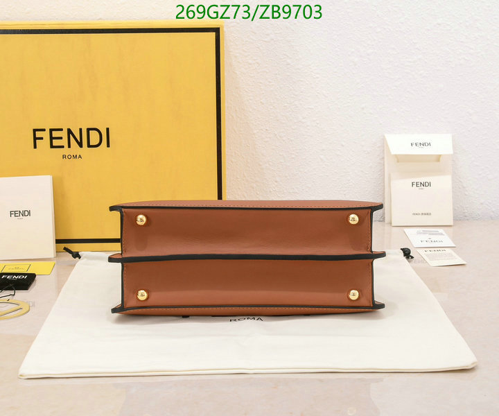 Fendi Bag-(Mirror)-Peekaboo Code: ZB9703 $: 269USD