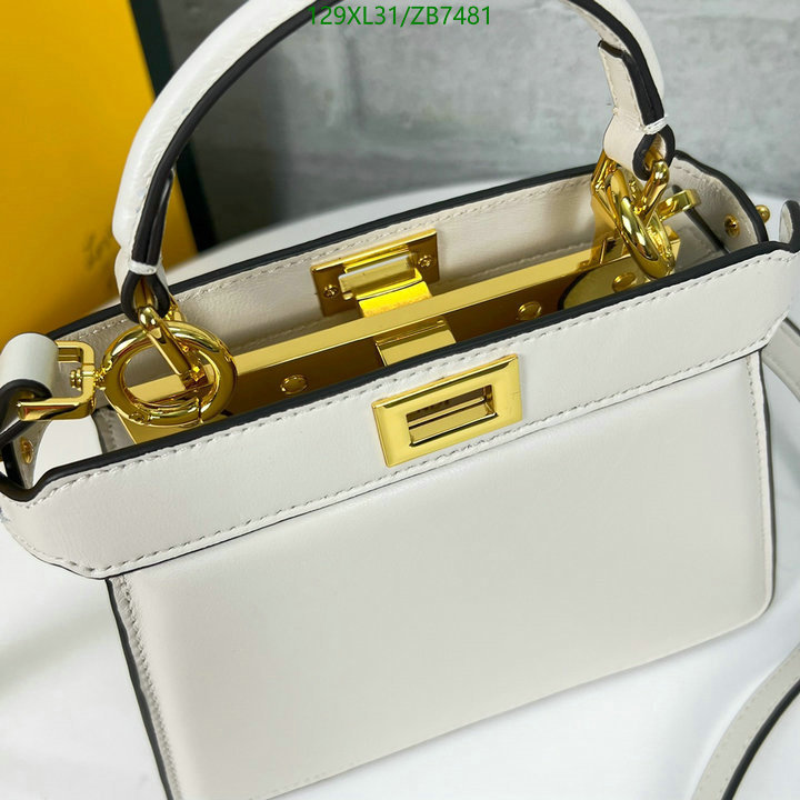 Fendi Bag-(4A)-Peekaboo Code: ZB7481 $: 129USD