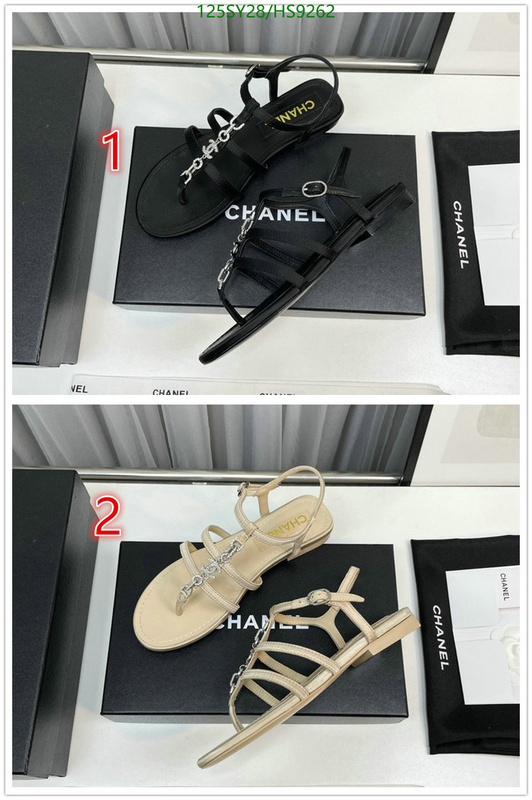 Women Shoes-Chanel Code: HS9262 $: 125USD