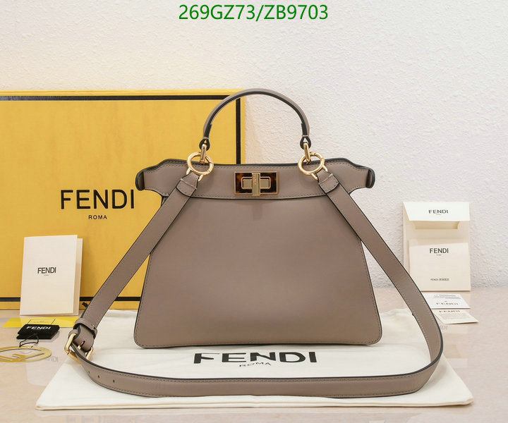 Fendi Bag-(Mirror)-Peekaboo Code: ZB9703 $: 269USD