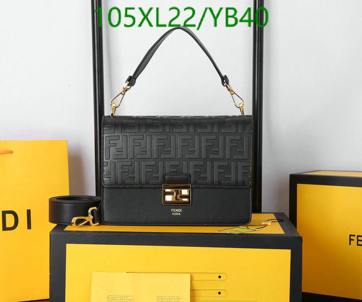 Fendi Bag-(4A)-Diagonal- Code: YB40 $: 105USD