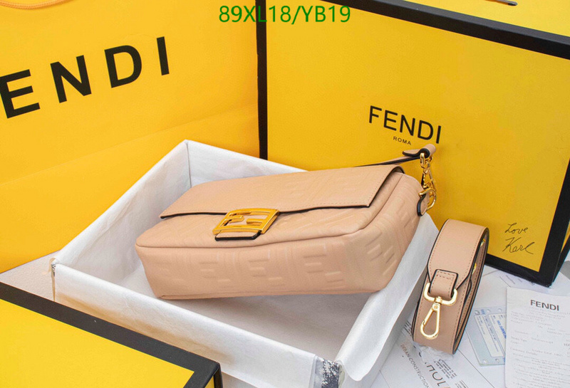 Fendi Bag-(4A)-Baguette- Code: YB19 $: 89USD