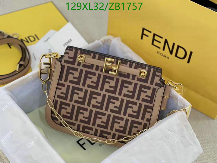 Fendi Bag-(4A)-Diagonal- Code: ZB1757 $: 129USD