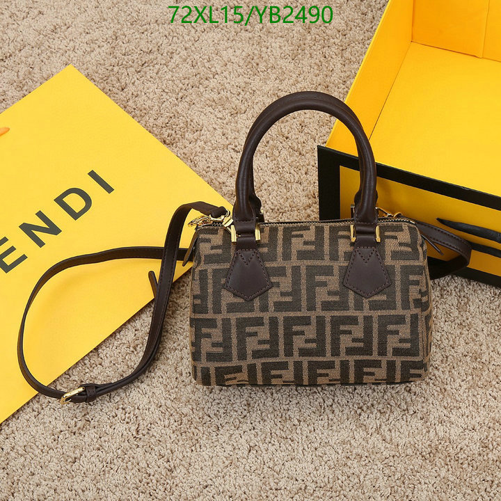 Fendi Bag-(4A)-Diagonal- Code: YB2490 $: 72USD
