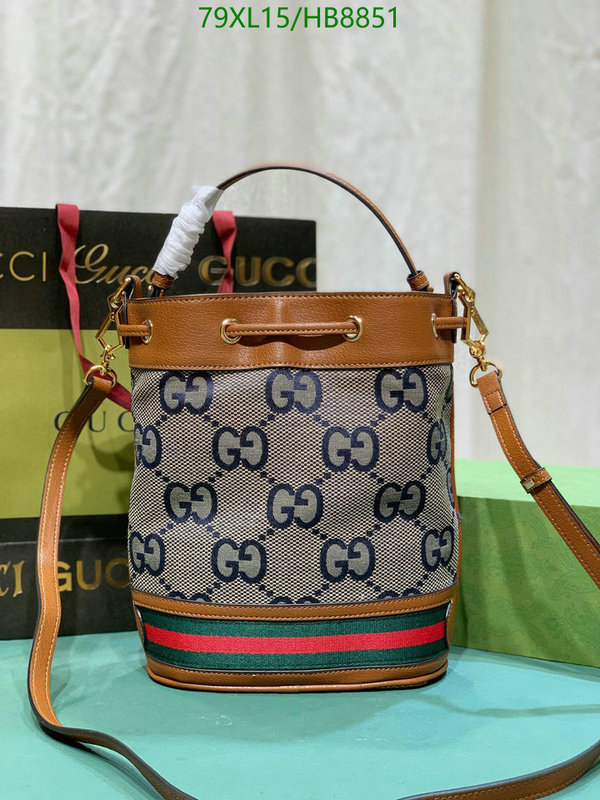 Gucci Bag-(4A)-Diagonal- Code: HB8851 $: 79USD