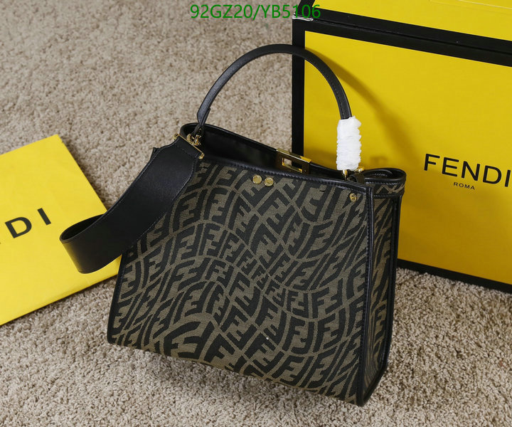 Fendi Bag-(4A)-Peekaboo Code: YB5106 $: 92USD