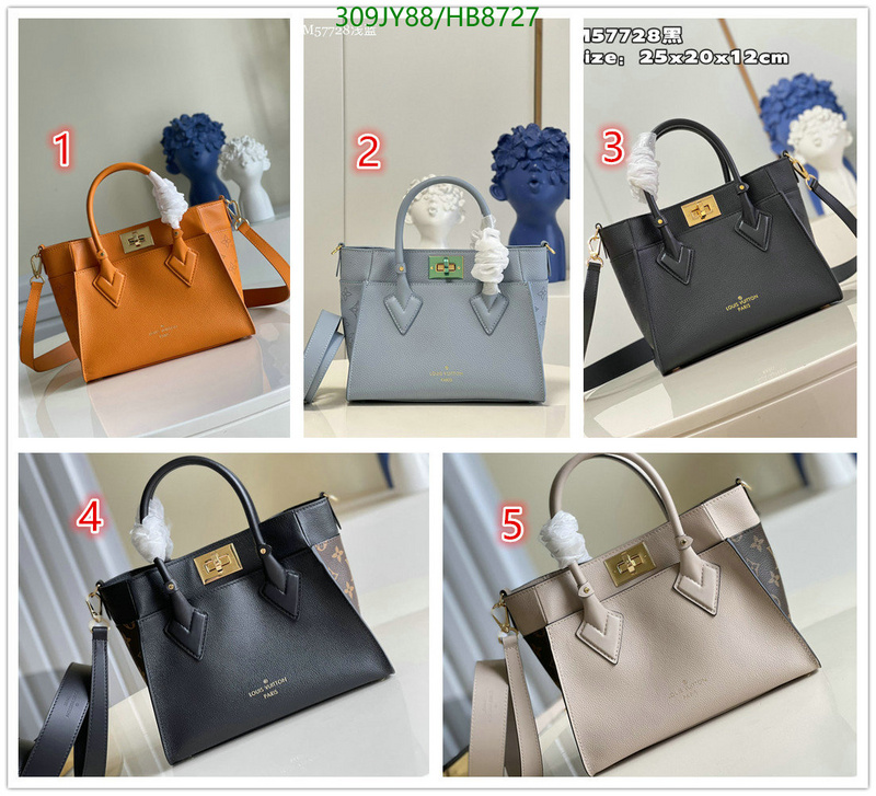 LV Bags-(Mirror)-Handbag- Code: HB8727 $: 309USD