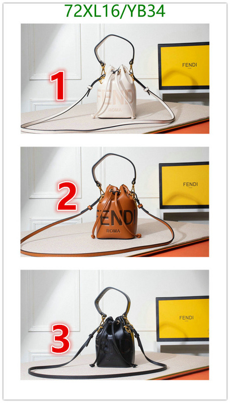 Fendi Bag-(4A)-Mon Tresor- Code: YB34 $: 72USD