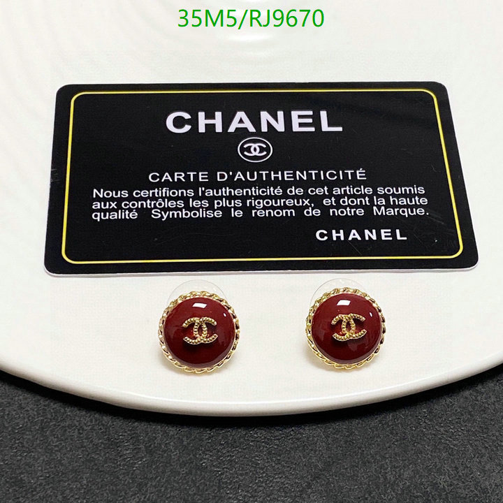 Jewelry-Chanel Code: RJ9670 $: 35USD