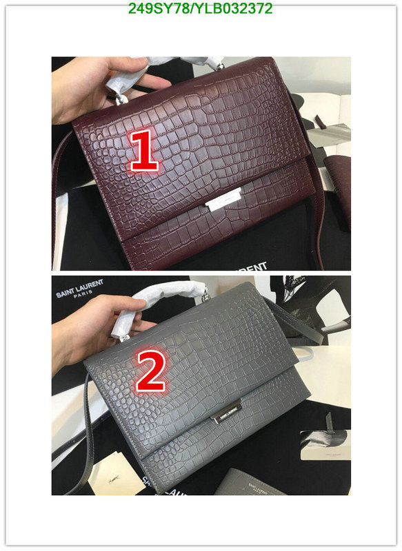 YSL Bag-(Mirror)-Handbag- Code: YLB032372 $: 249USD