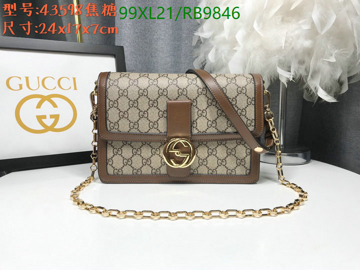 Gucci Bag-(4A)-Marmont Code: RB9846