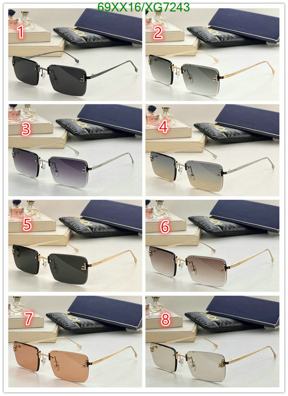 Glasses-Fendi Code: XG7243 $: 69USD