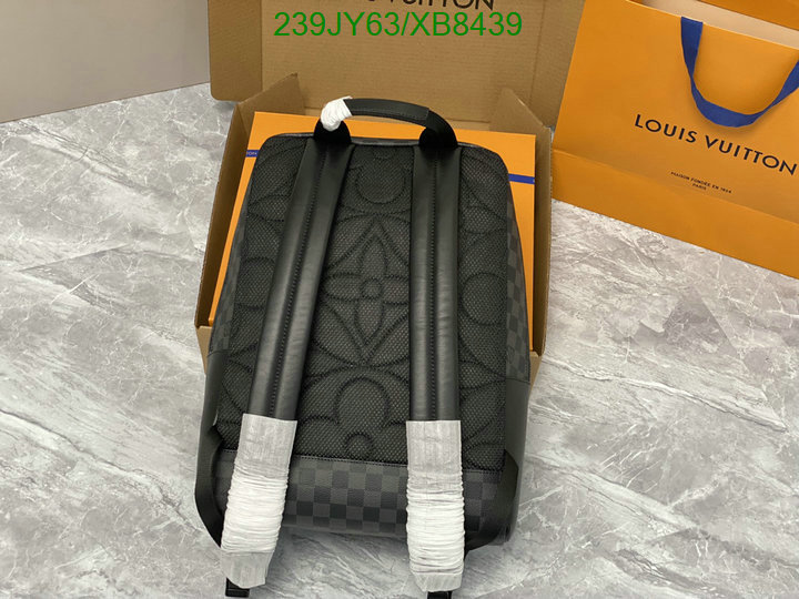 LV Bags-(Mirror)-Backpack- Code: XB8439 $: 239USD