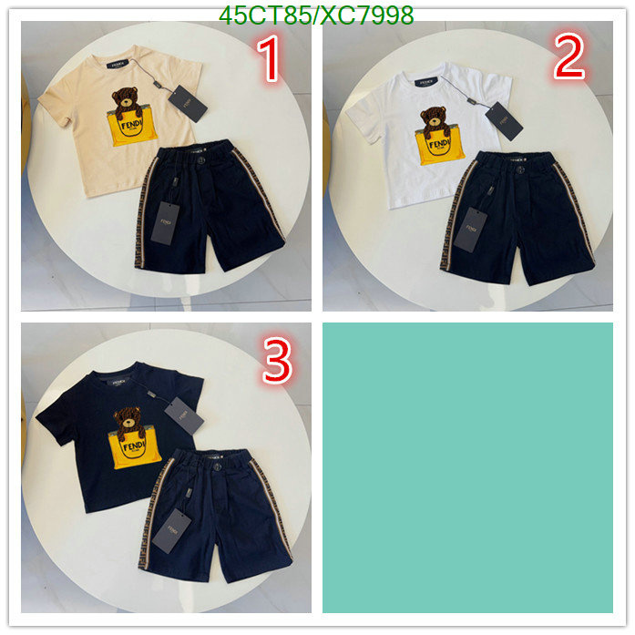 Kids clothing-Fendi Code: XC7998 $: 45USD