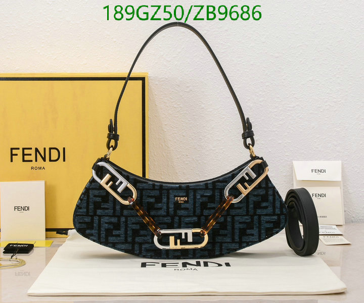 Fendi Bag-(Mirror)-Handbag- Code: ZB9686 $: 189USD