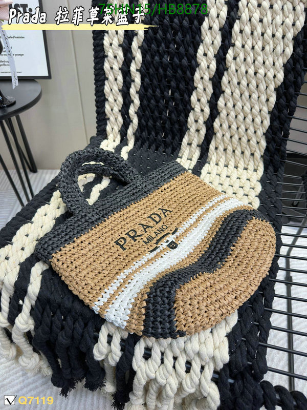 Prada Bag-(4A)-Handbag- Code: HB8878 $: 75USD