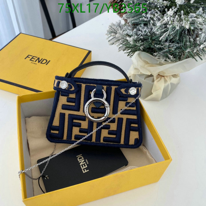 Fendi Bag-(4A)-Clutch- Code: YB3565 $: 75USD