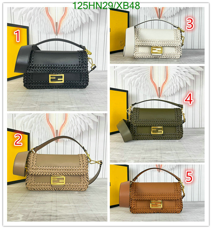 Fendi Bag-(4A)-Baguette- Code: XB48 $: 125USD