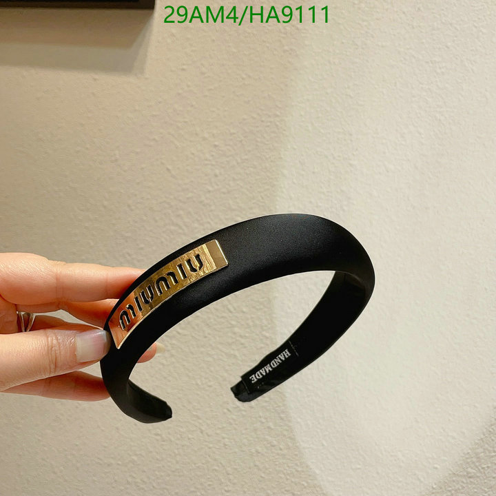 Headband-MIU MIU Code: HA9111 $: 29USD