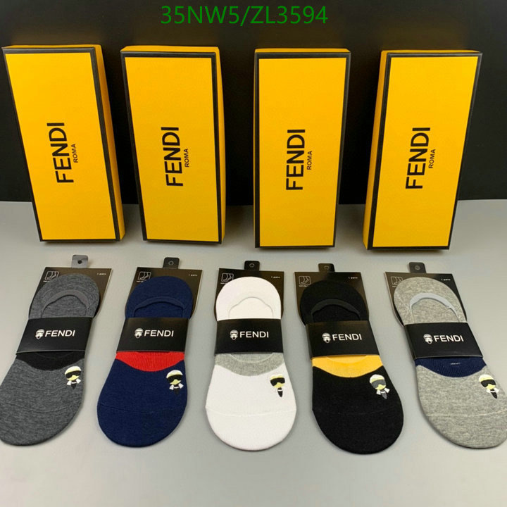 Sock-Fendi Code: ZL3594 $: 35USD