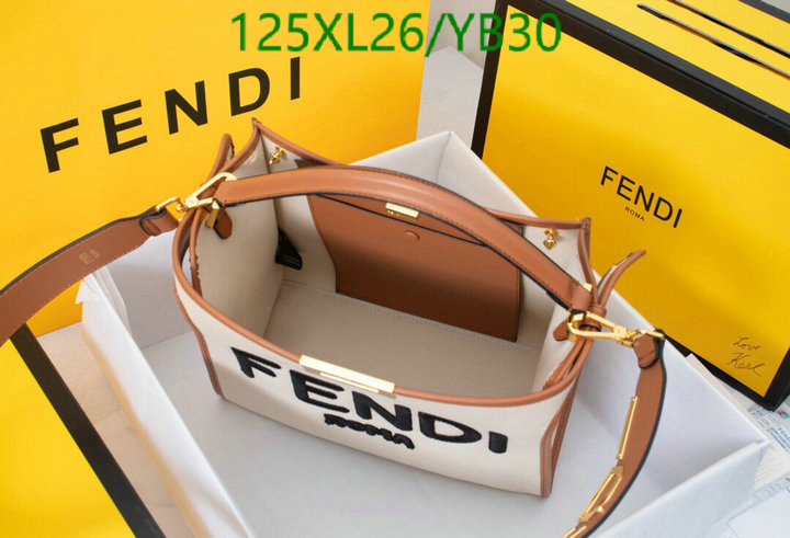 Fendi Bag-(4A)-Peekaboo Code: YB30 $: 125USD