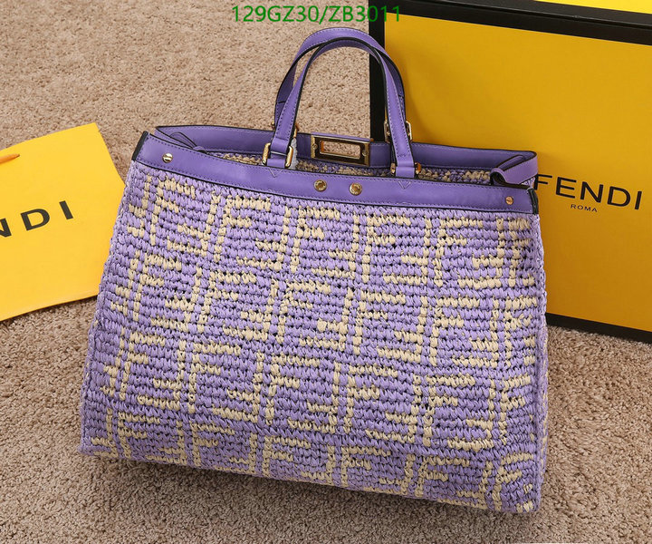 Fendi Bag-(4A)-Peekaboo Code: ZB3011 $: 129USD