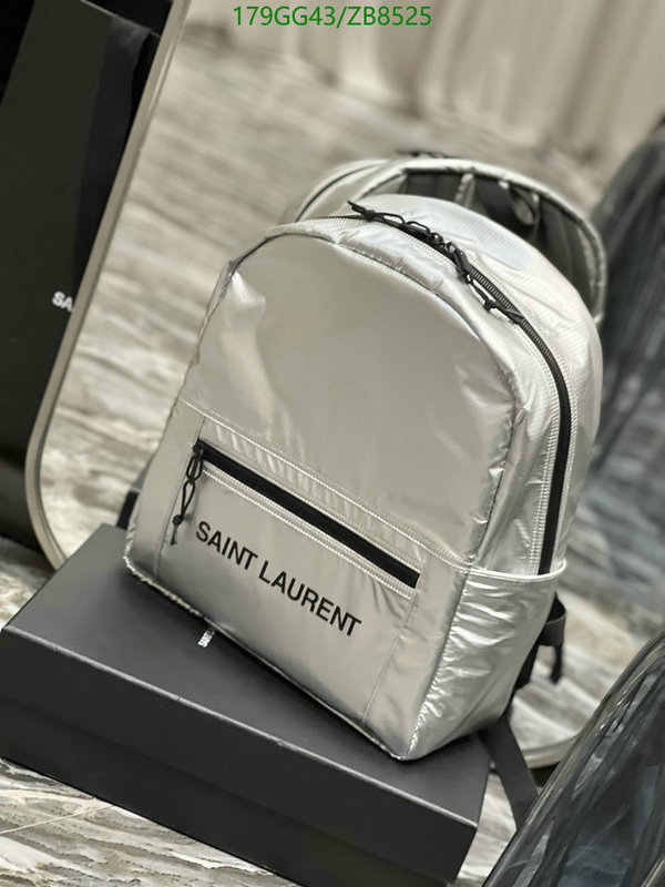 YSL Bag-(Mirror)-Backpack- Code: ZB8525 $: 179USD