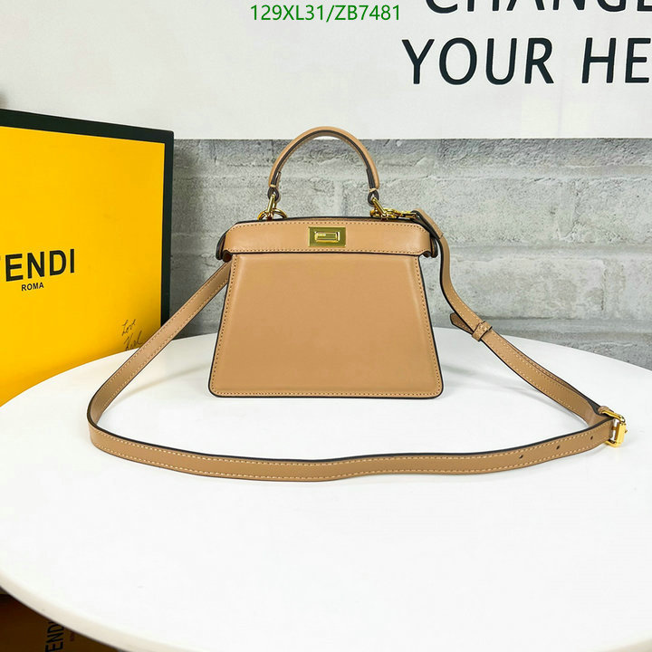 Fendi Bag-(4A)-Peekaboo Code: ZB7481 $: 129USD