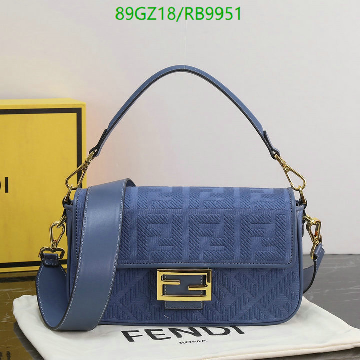 Fendi Bag-(4A)-Baguette- Code: RB9951 $: 89USD