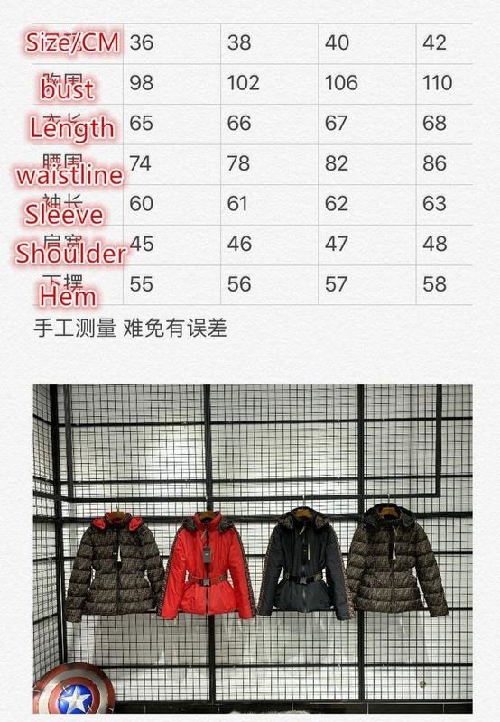 Down jacket Women-Fendi Code: LC1474