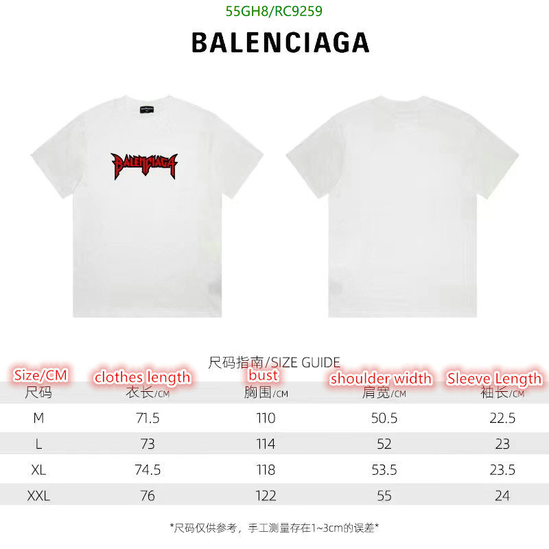 Clothing-Balenciaga Code: RC9259 $: 55USD