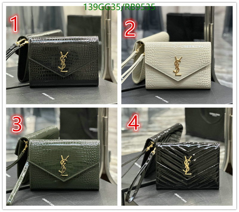 YSL Bag-(Mirror)-Clutch- Code: RB9535 $: 139USD