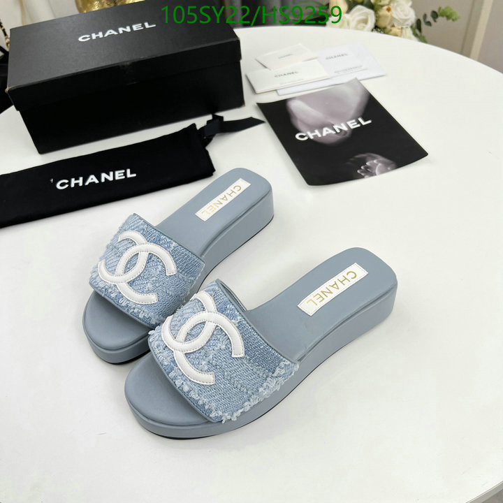 Women Shoes-Chanel Code: HS9259 $: 105USD