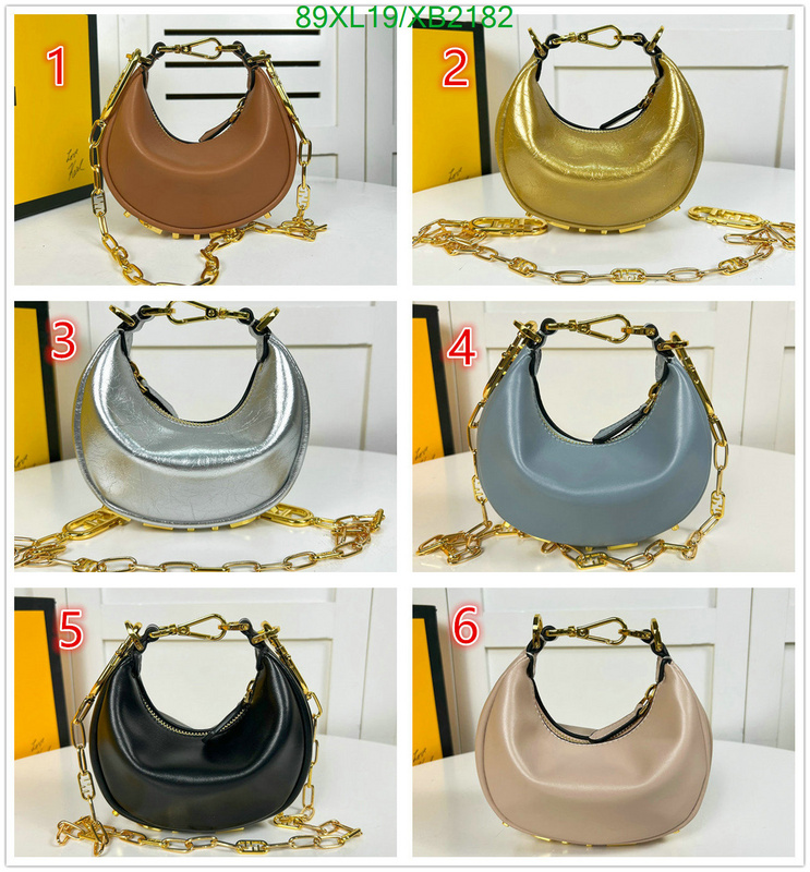 Fendi Bag-(4A)-Graphy-Cookie- Code: XB2182 $: 89USD