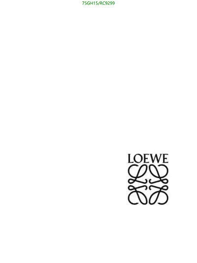 Clothing-Loewe Code: RC9299 $: 75USD