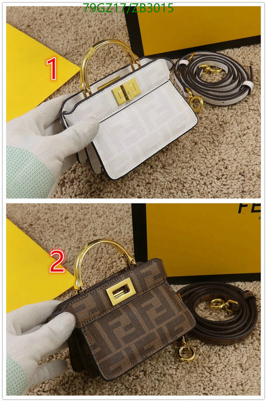 Fendi Bag-(4A)-Peekaboo Code: ZB3015 $: 79USD