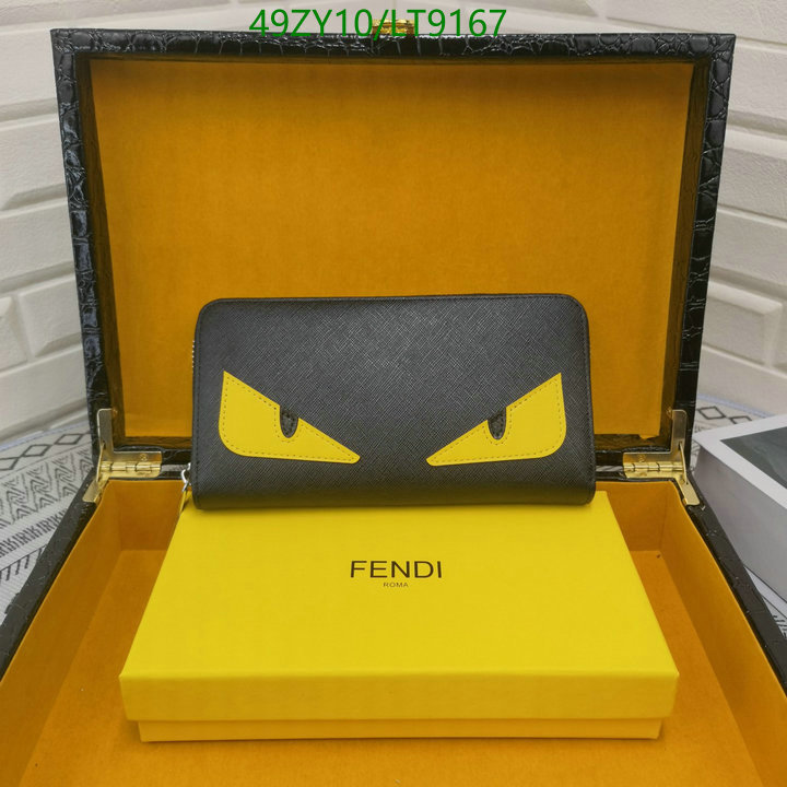 Fendi Bag-(4A)-Wallet- Code: LT9167 $: 49USD