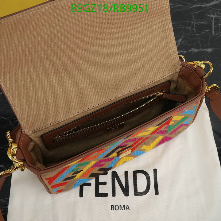 Fendi Bag-(4A)-Baguette- Code: RB9951 $: 89USD