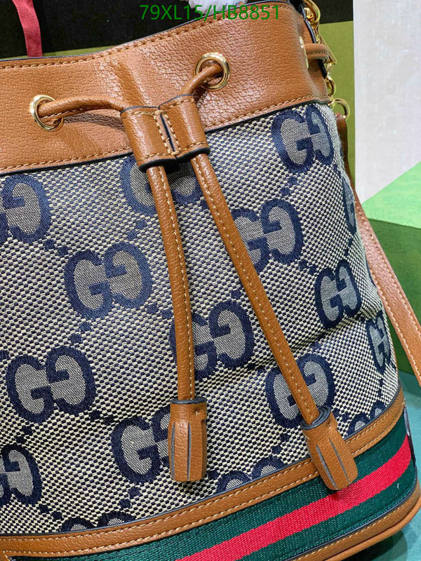 Gucci Bag-(4A)-Diagonal- Code: HB8851 $: 79USD