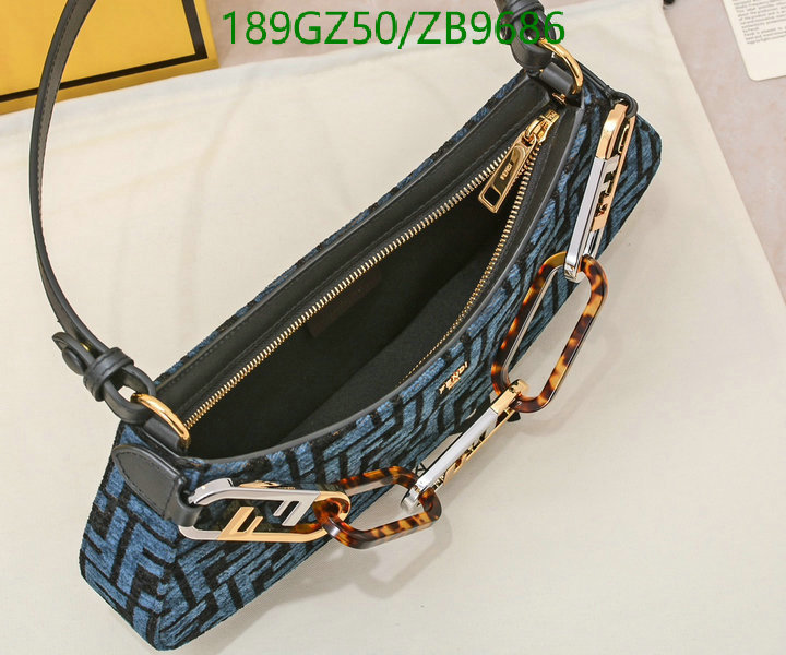 Fendi Bag-(Mirror)-Handbag- Code: ZB9686 $: 189USD