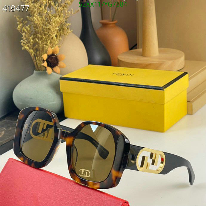 Glasses-Fendi Code: YG7584 $: 52USD