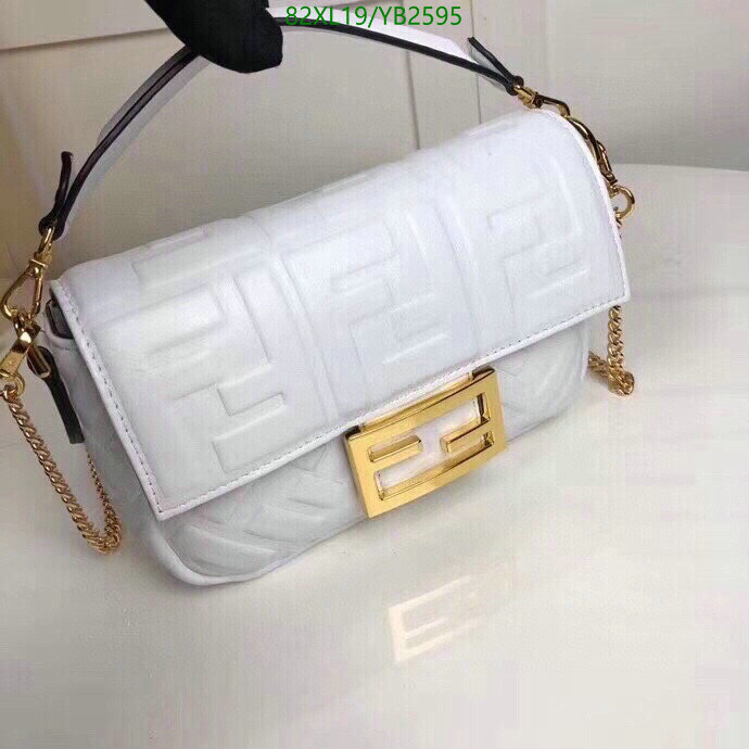 Fendi Bag-(4A)-Baguette- Code: YB2595 $: 82USD