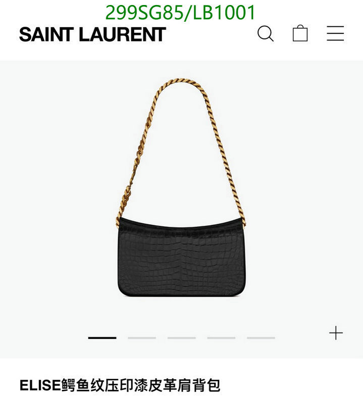 YSL Bag-(Mirror)-Handbag- Code: LB1001 $: 299USD
