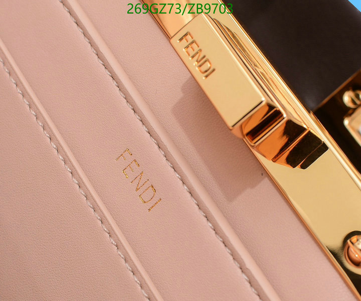 Fendi Bag-(Mirror)-Peekaboo Code: ZB9703 $: 269USD