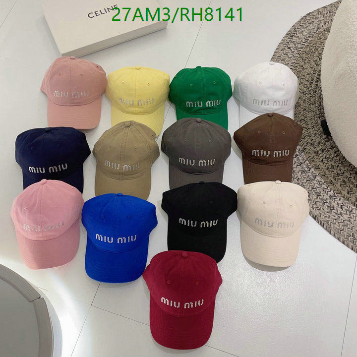 Cap-(Hat)-Miu Miu Code: RH8141 $: 27USD