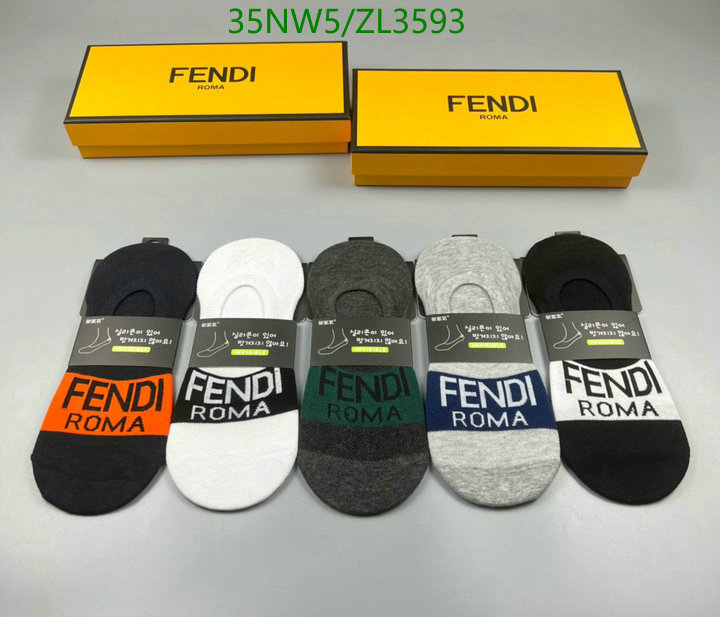 Sock-Fendi Code: ZL3593 $: 35USD